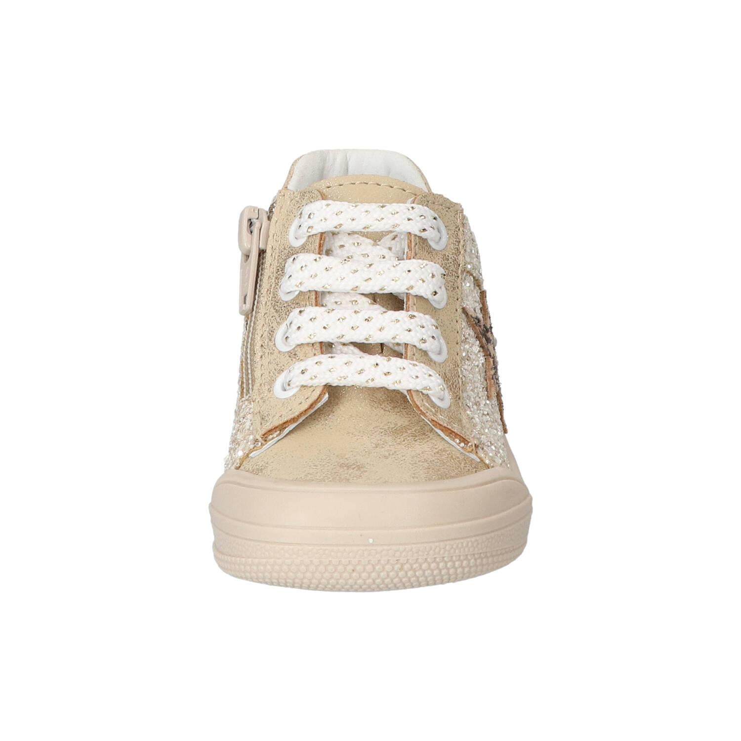 Chaussures à lacets, Doré