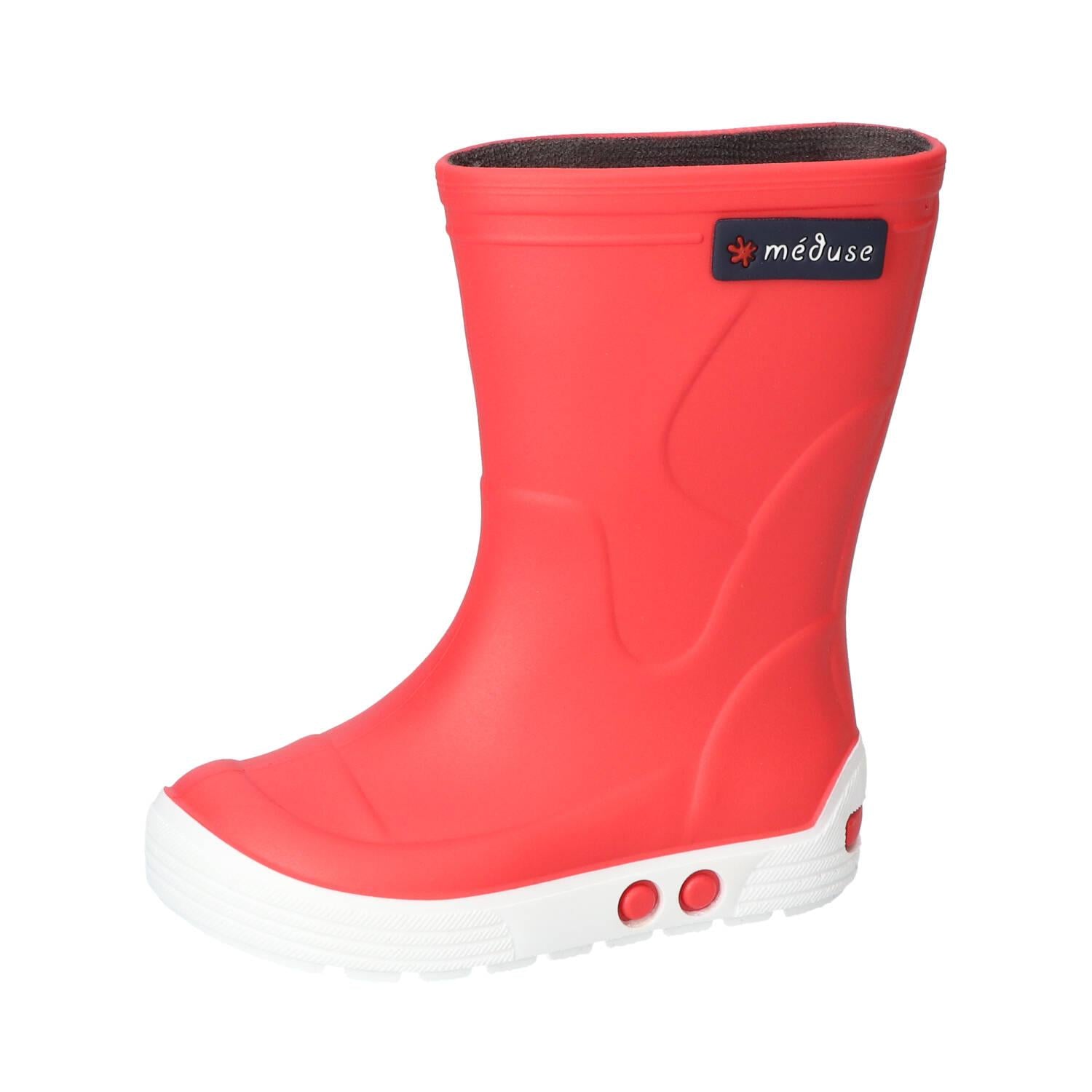 Rubber Laarzen, Rood