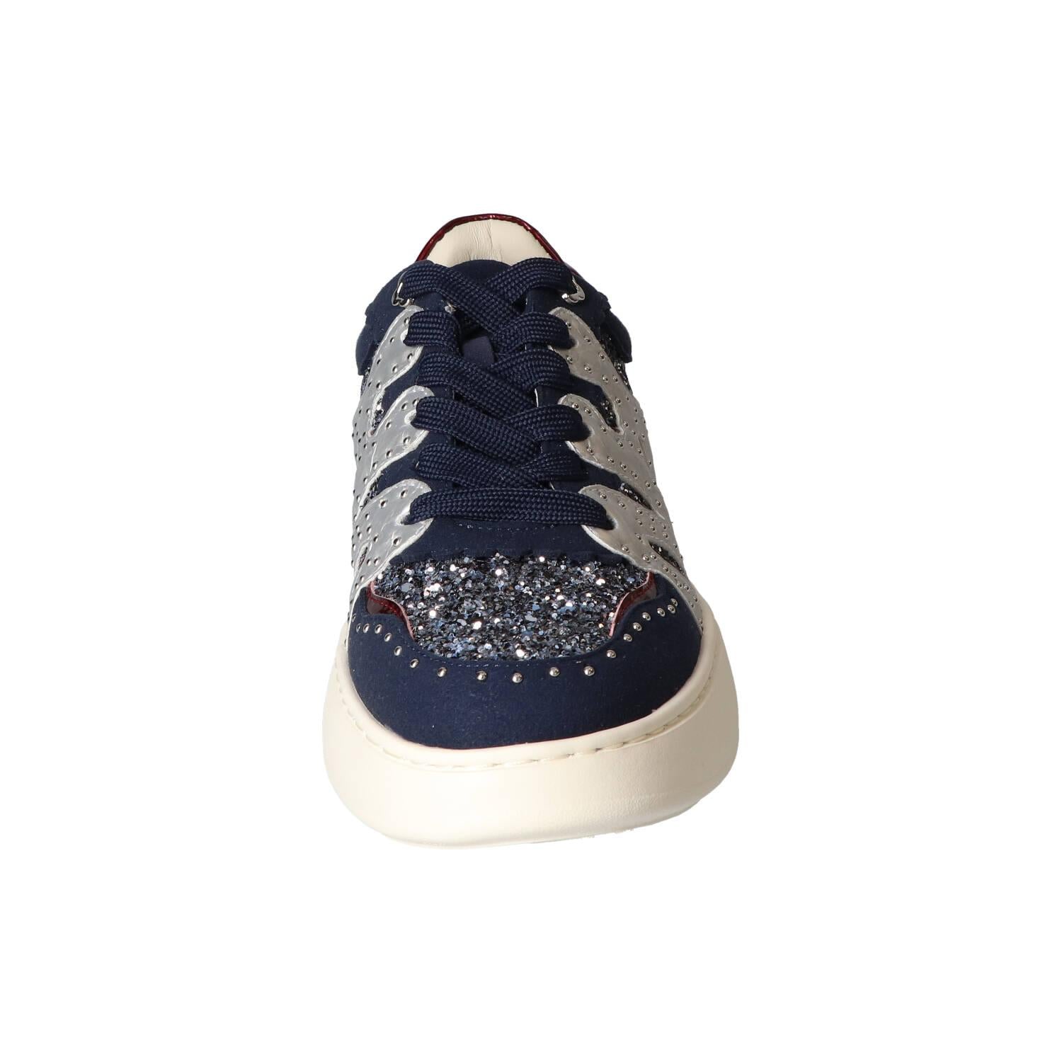 Baskets, bleu