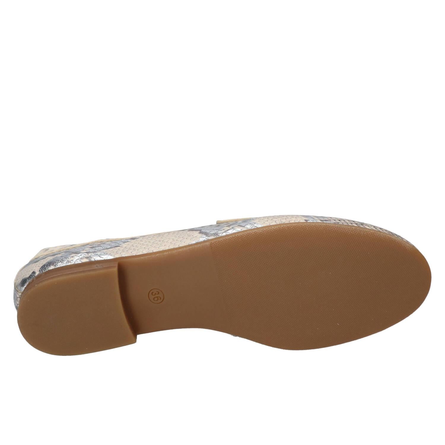 Chaussures à enfiler, Argent