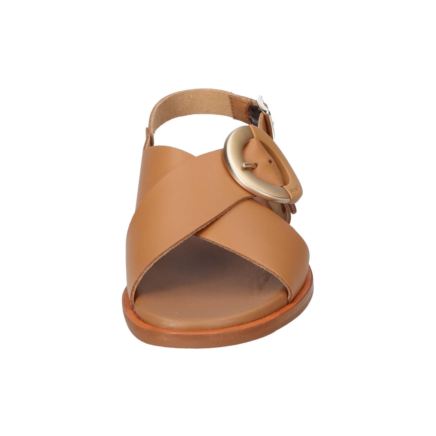 Sandalen, Cognac