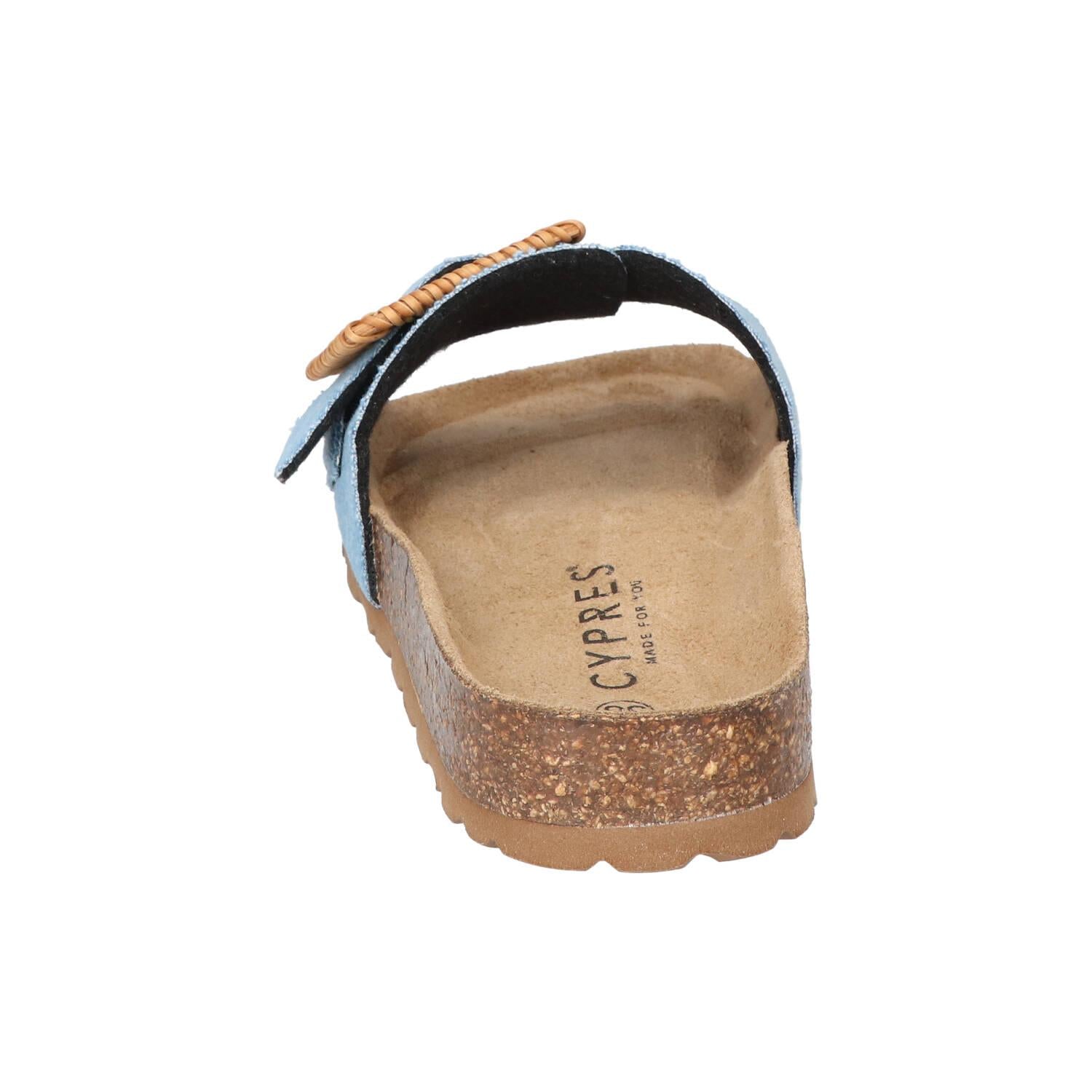 Slippers, Blauw