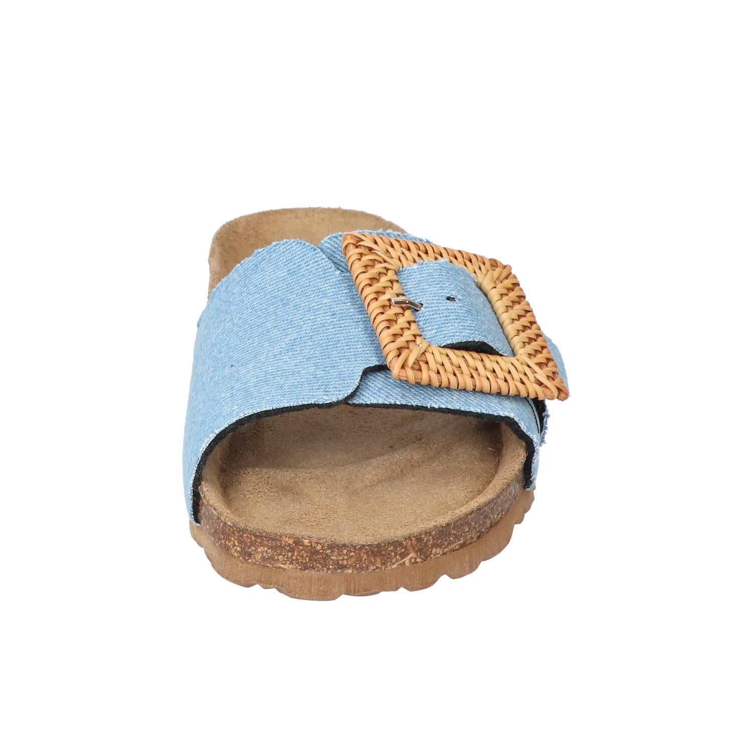 Slippers, Blauw