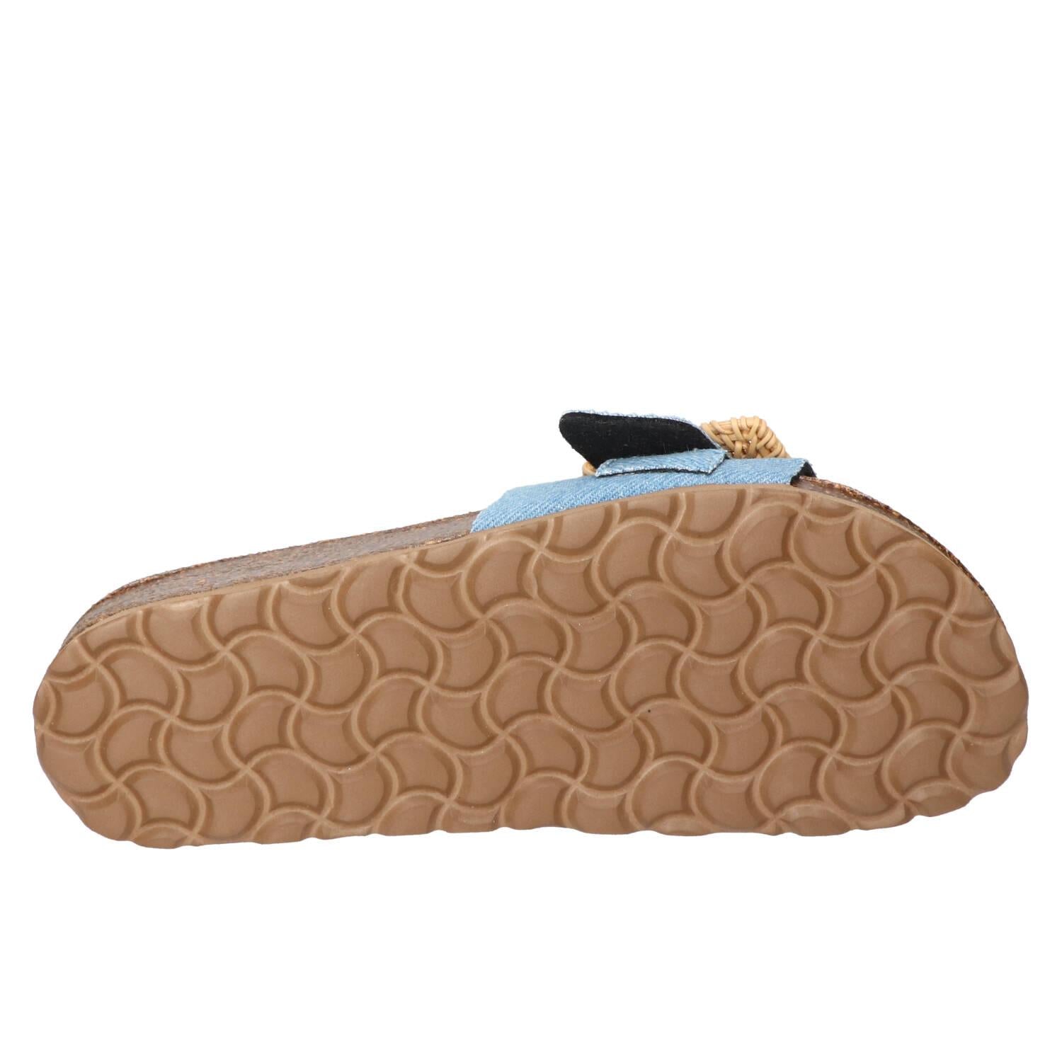 Slippers, Blauw