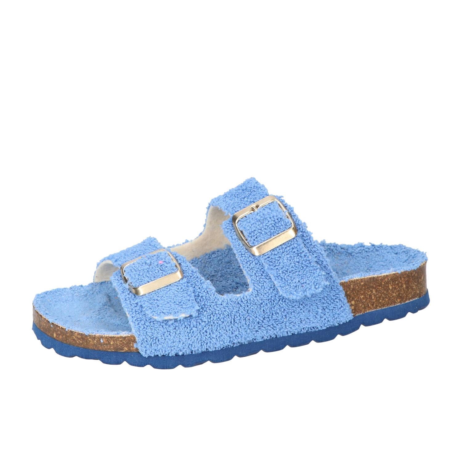 Slippers, Blauw