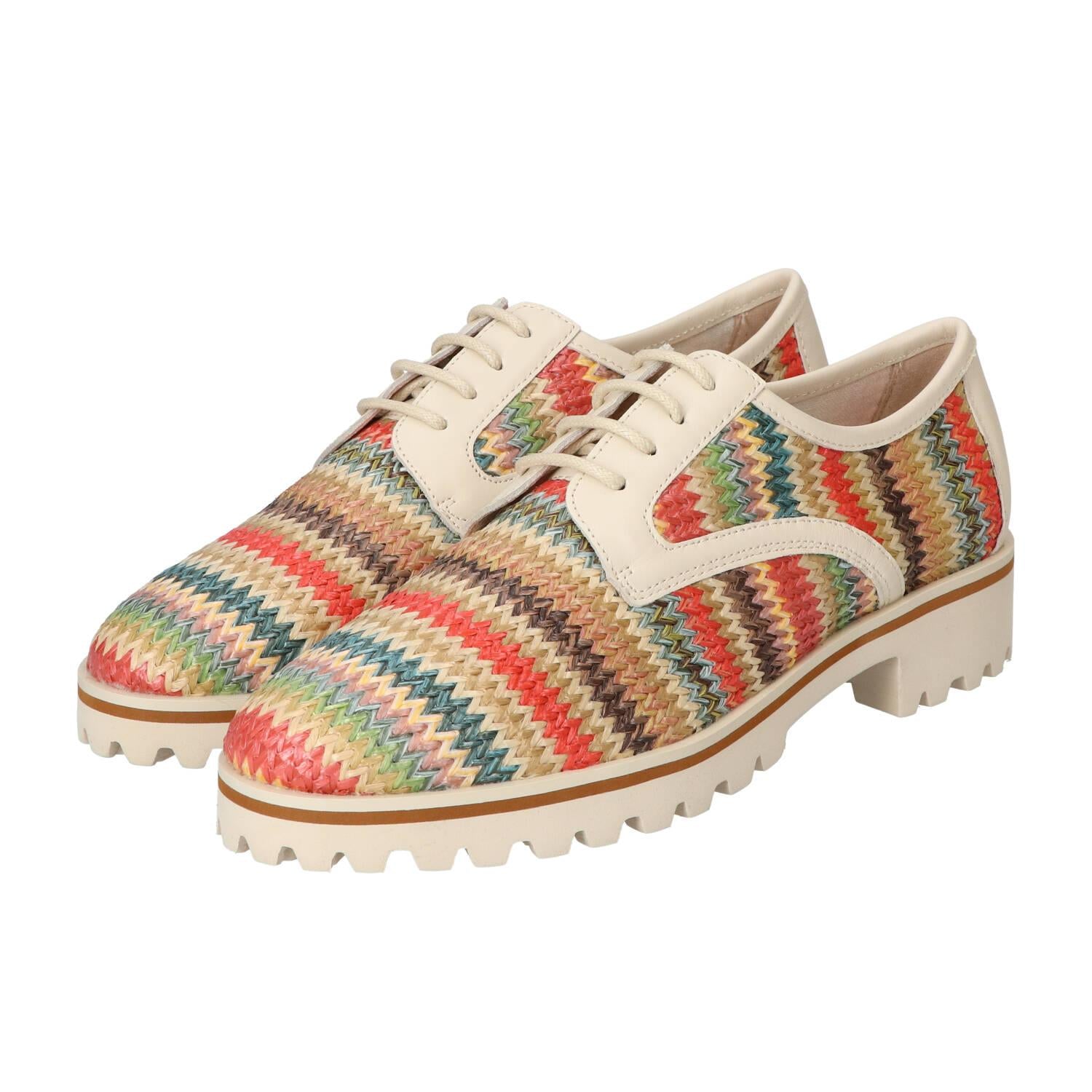 Chaussures à lacets, Multicolore