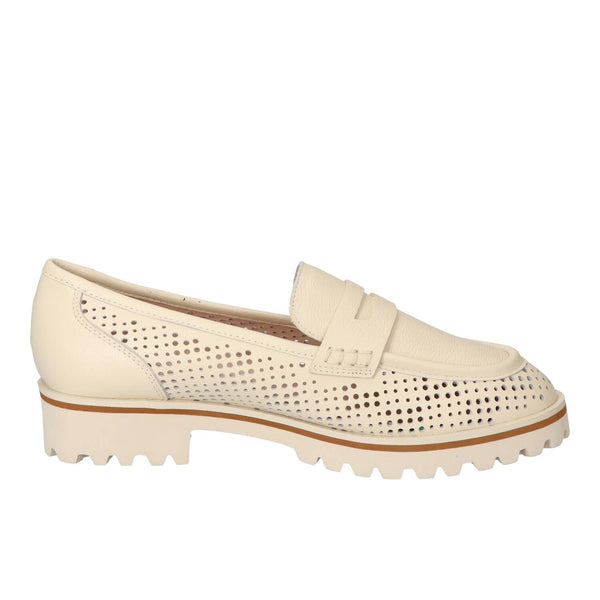 Chaussures à enfiler, Beige clair