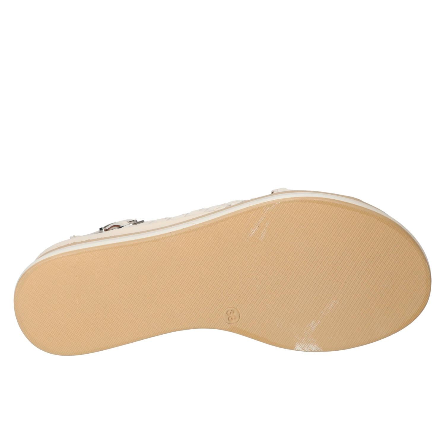 Sandales, beige clair