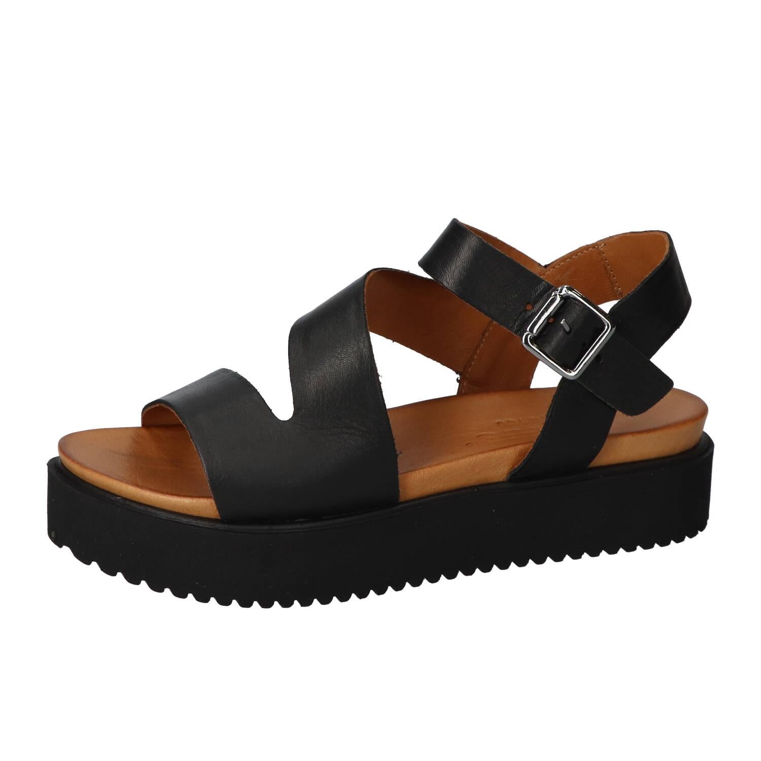 Sandalen, Zwart