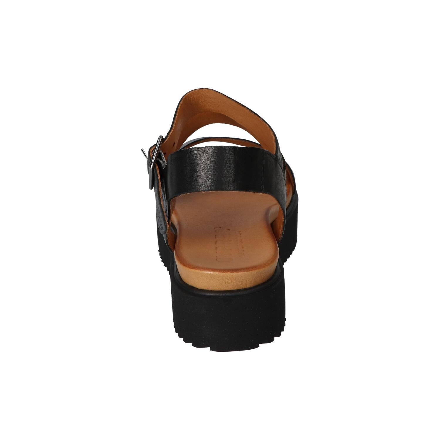 Sandalen, Zwart