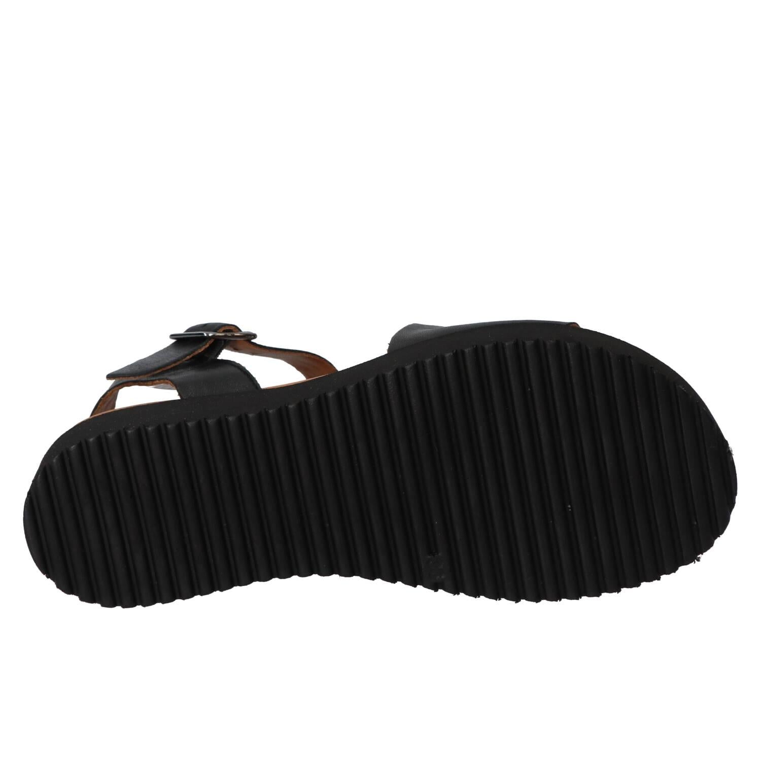 Sandalen, Zwart