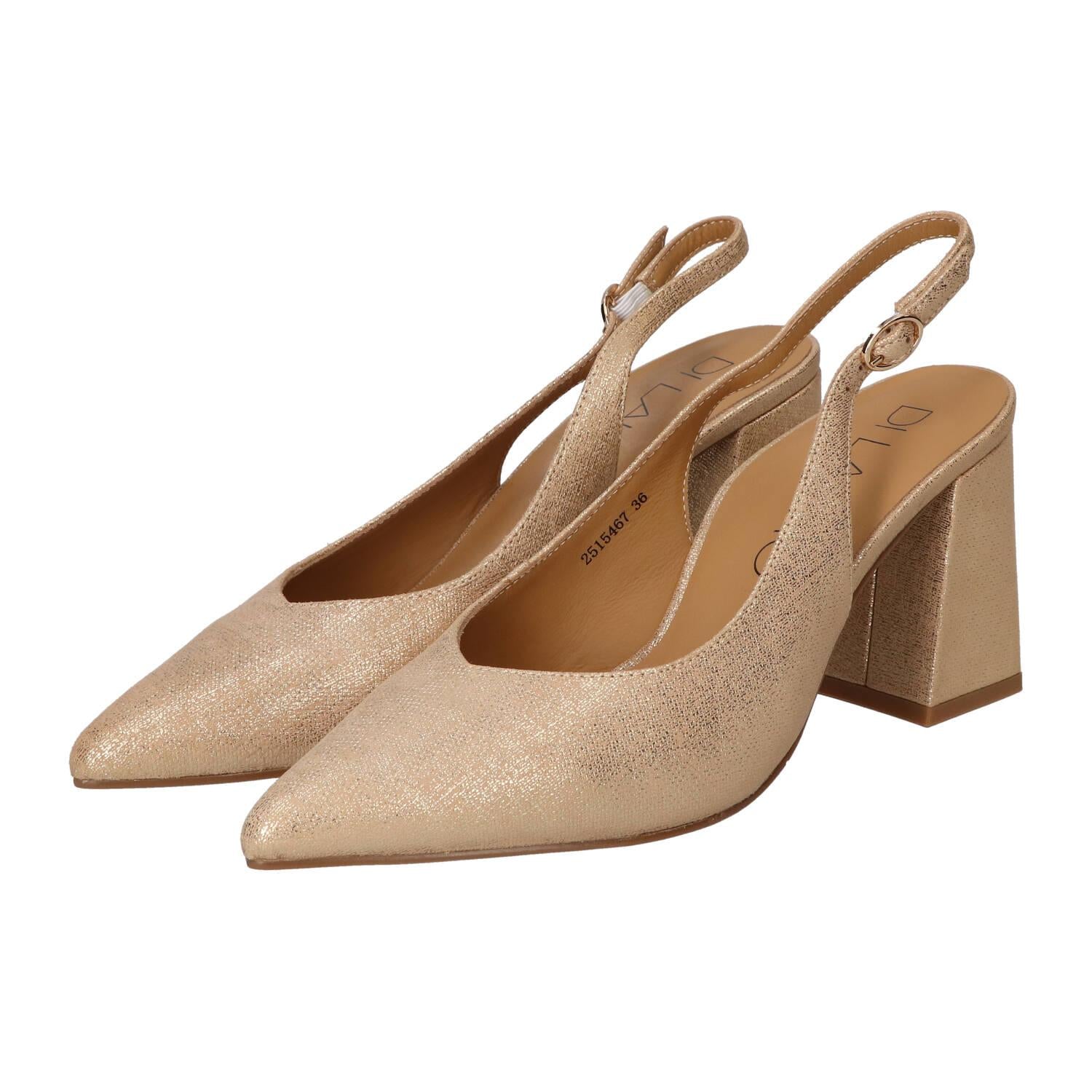 Slingback, Goud