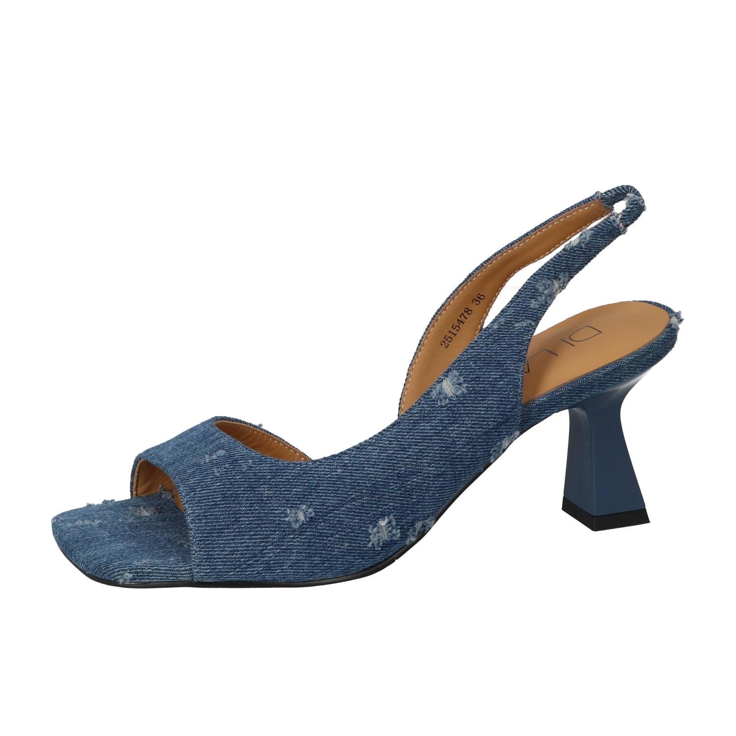 Sandales, bleu