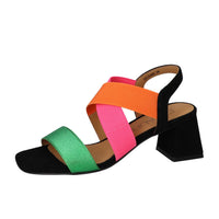 Sandales, multicolore