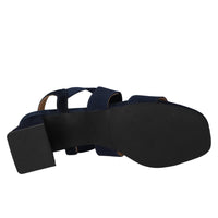 Sandalen, Blauw