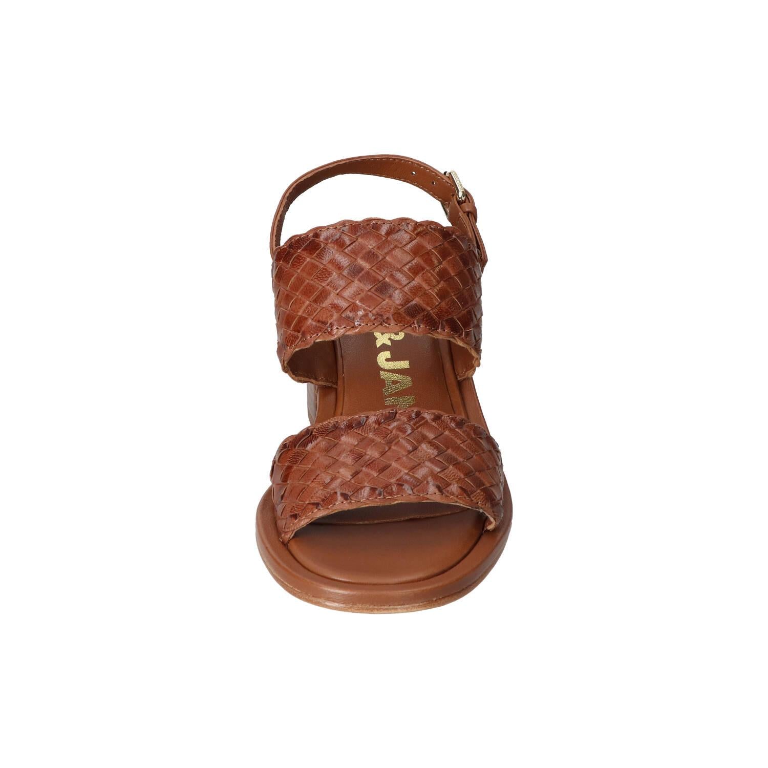Sandalen, Cognac