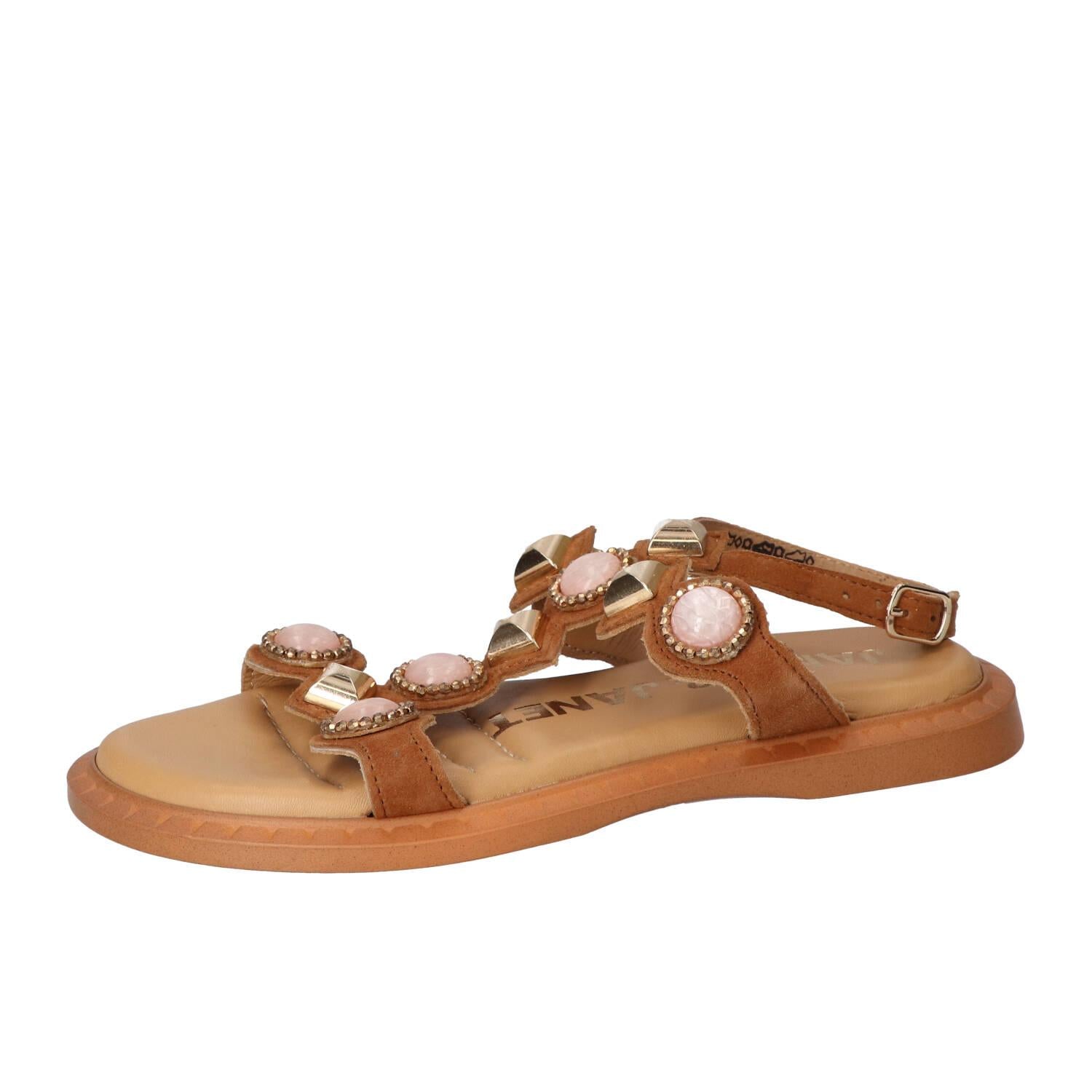 Sandalen, Cognac
