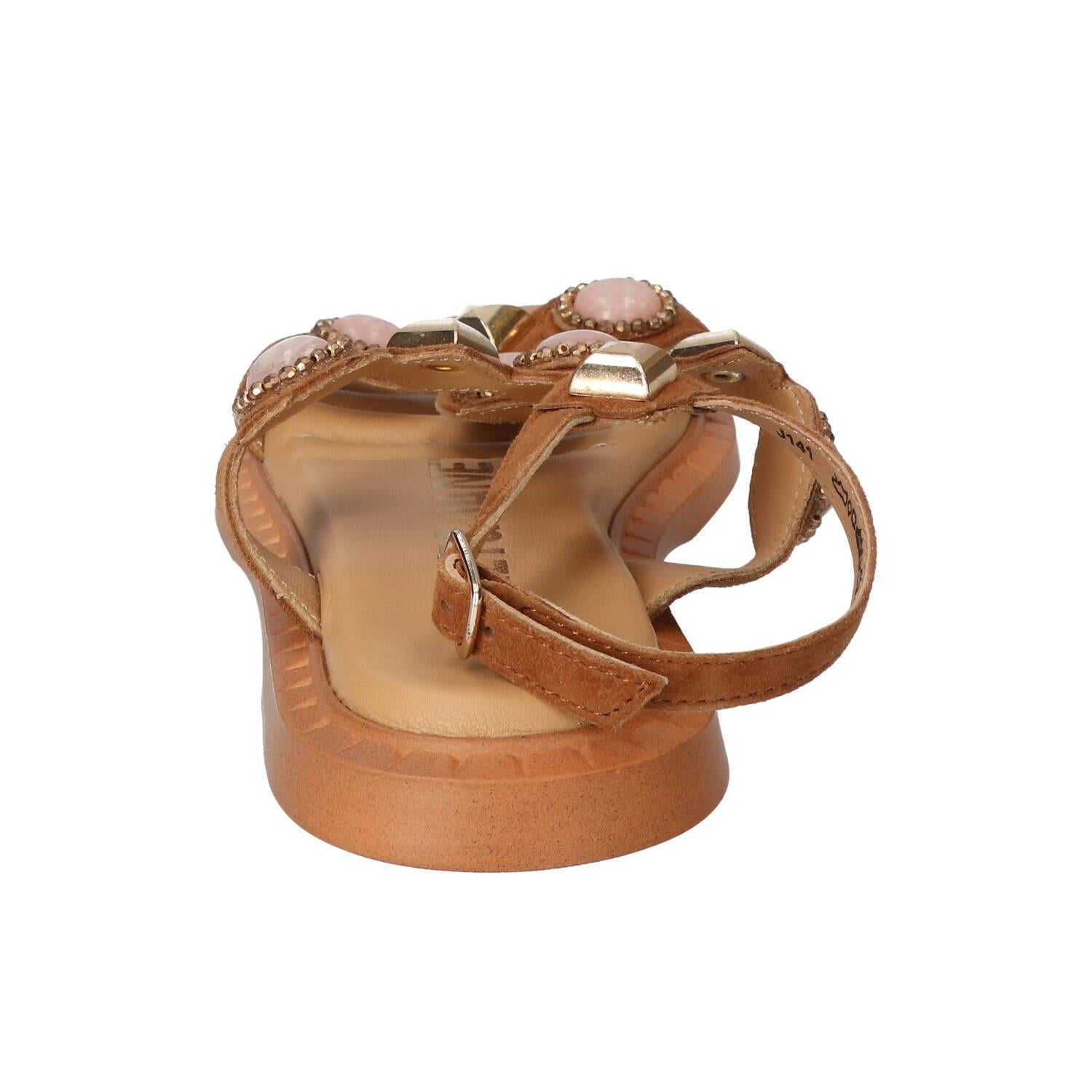 Sandalen, Cognac