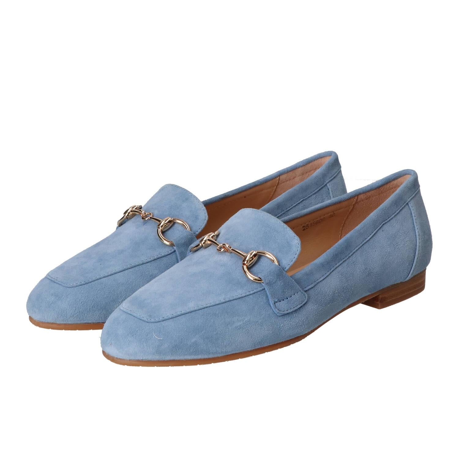 Chaussures à enfiler, bleu clair