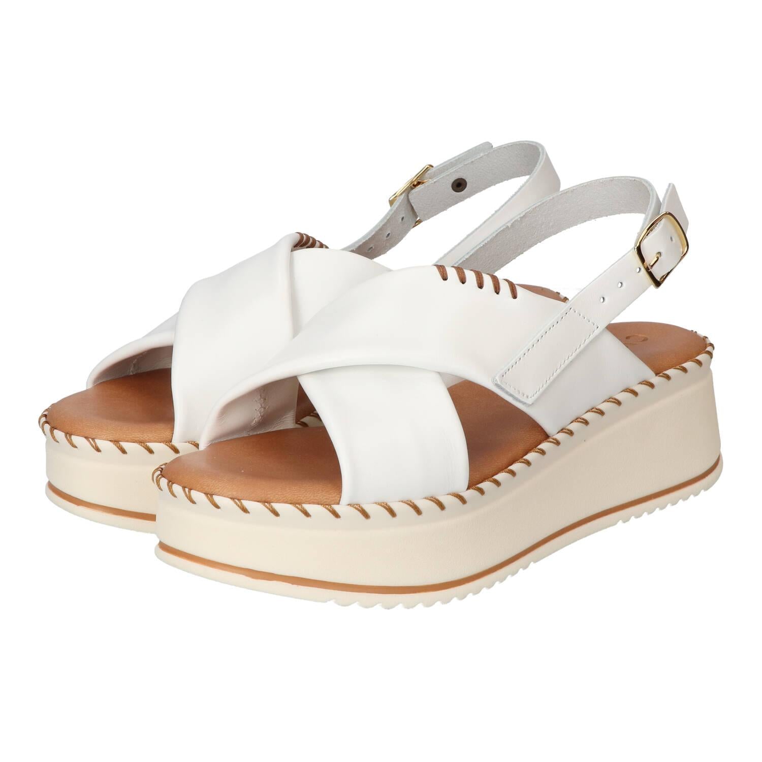 Sandalen, Wit