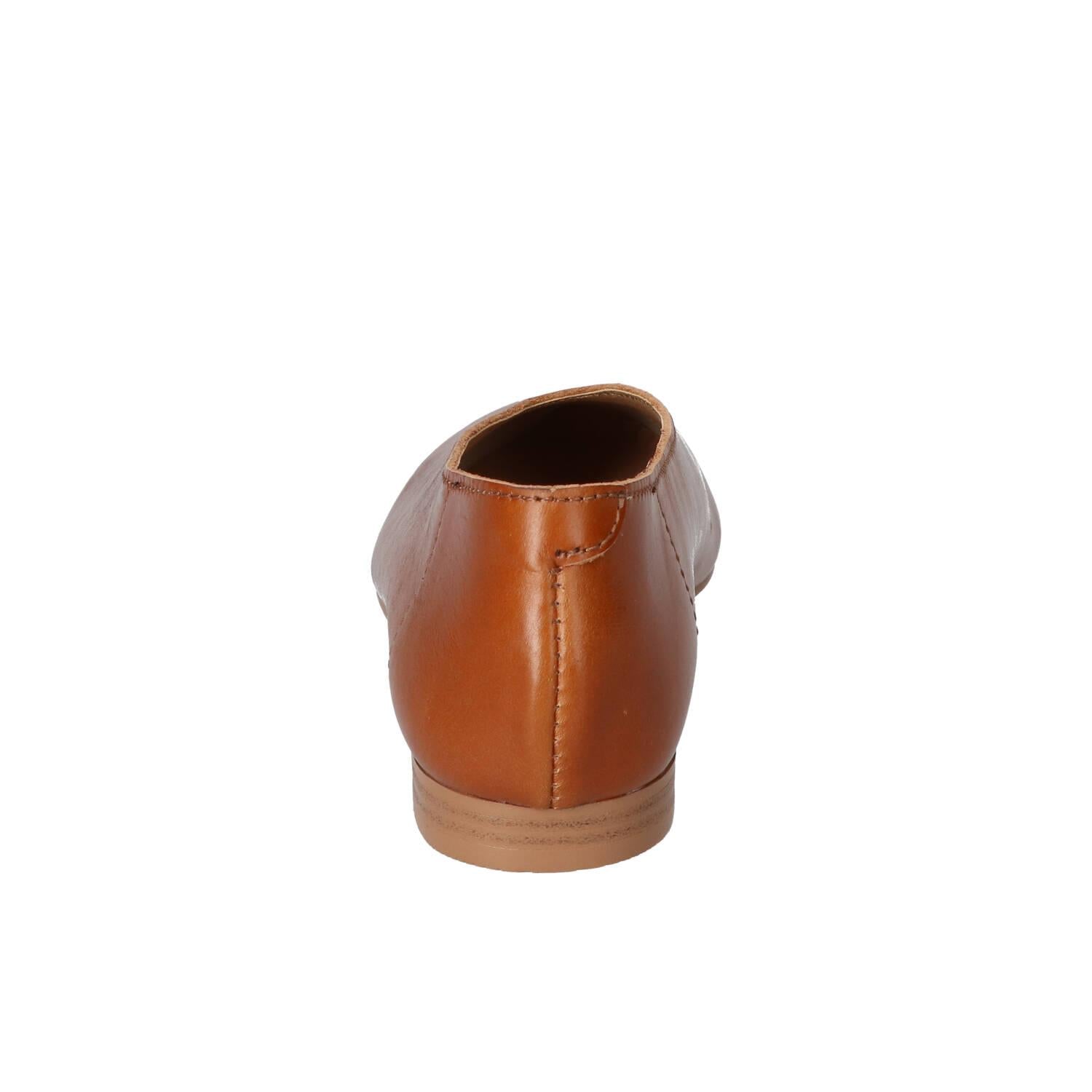 Chaussures à enfiler, Cognac