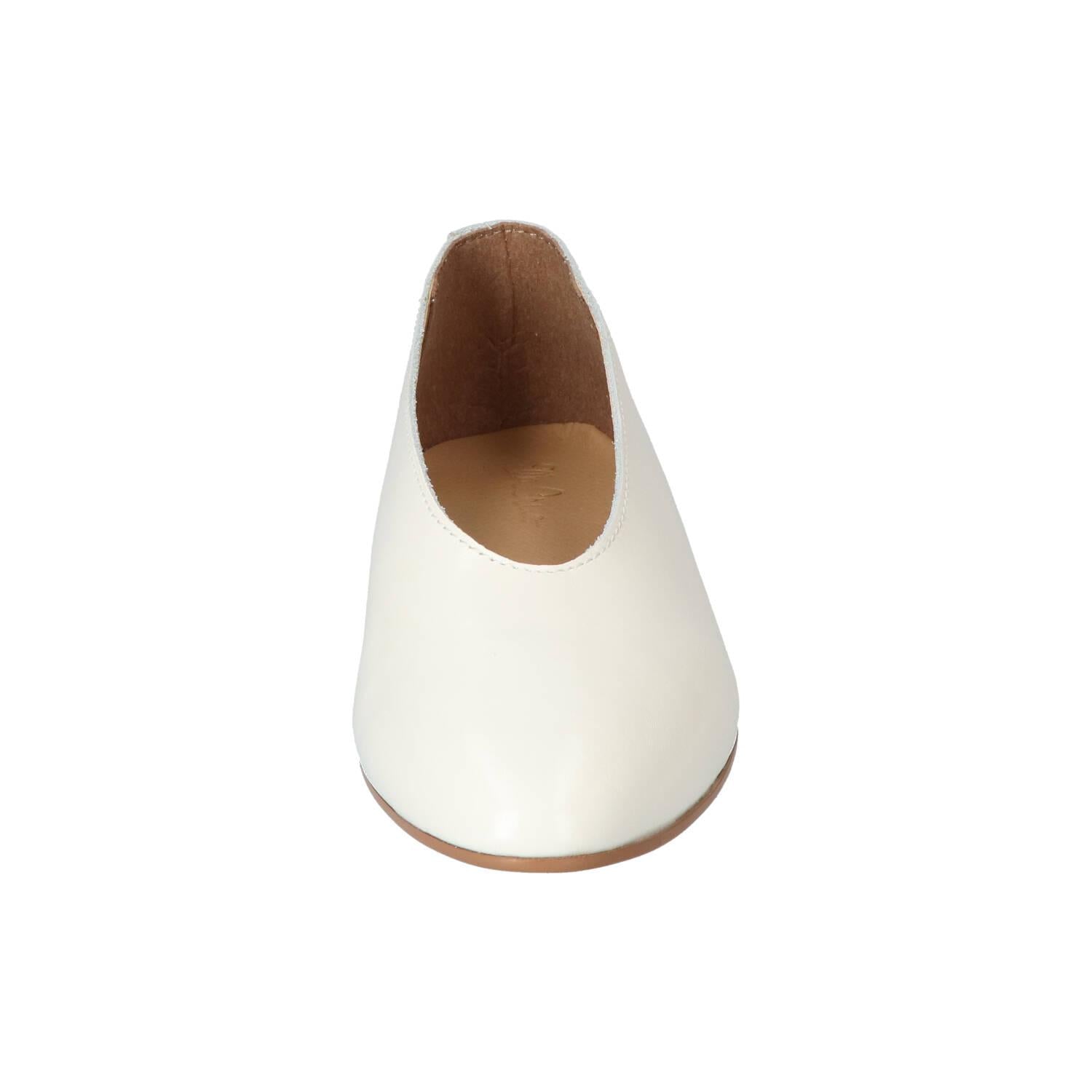 Chaussures à enfiler, Blanc