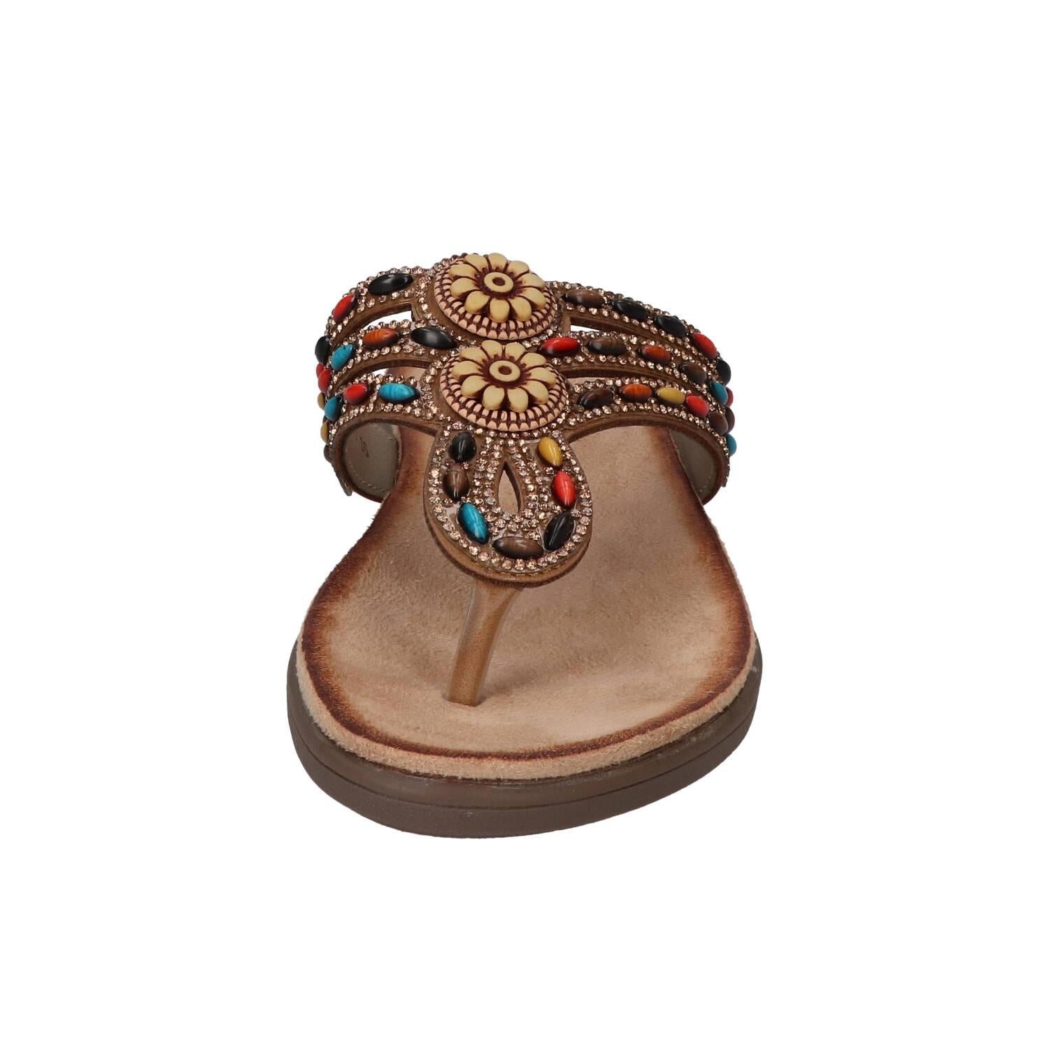 Mules, marron foncé