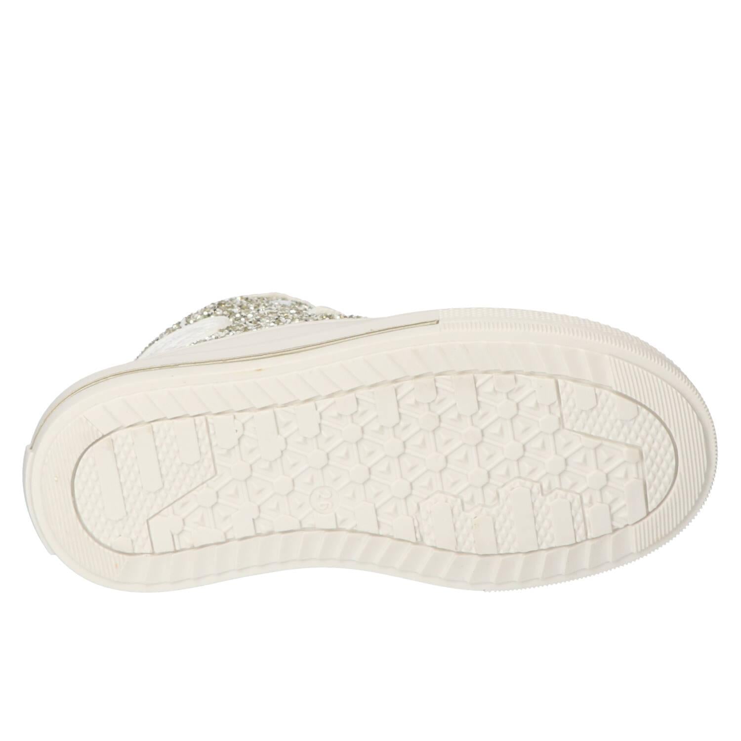 Baskets Dentelle, Doré