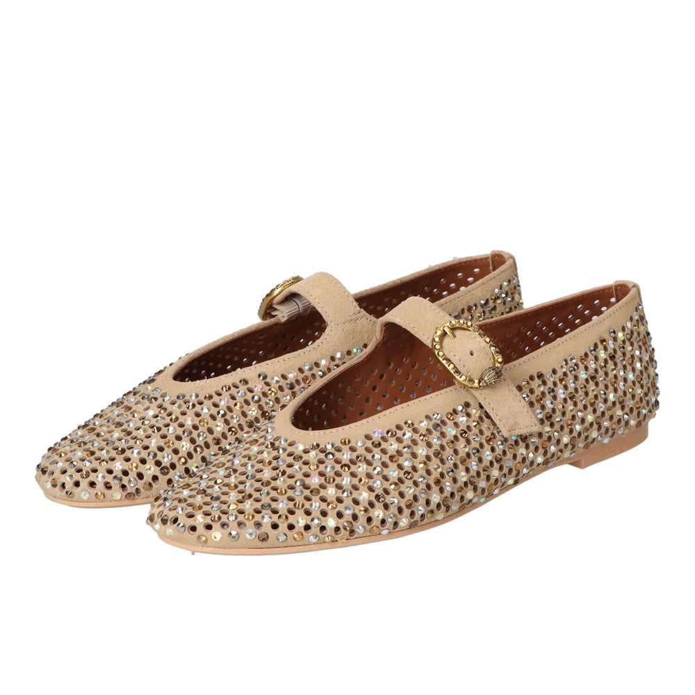 Ballerines, marron foncé