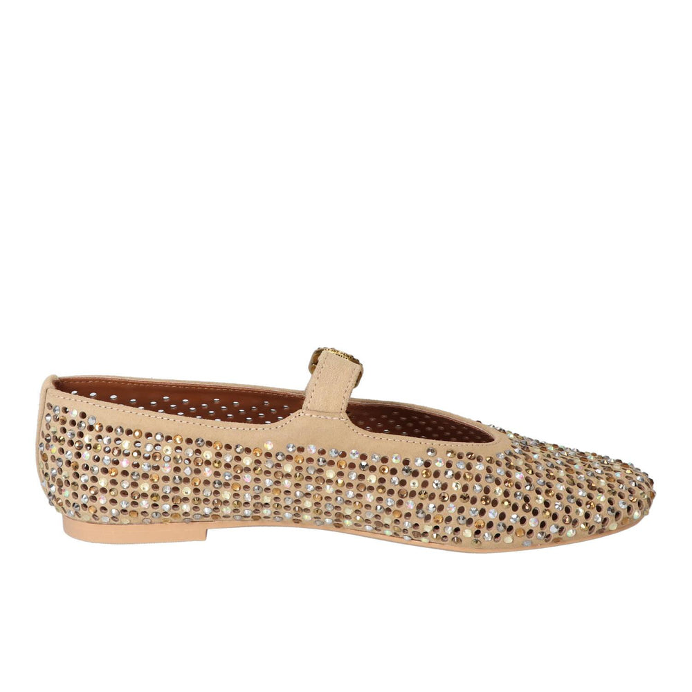 Ballerines, marron foncé
