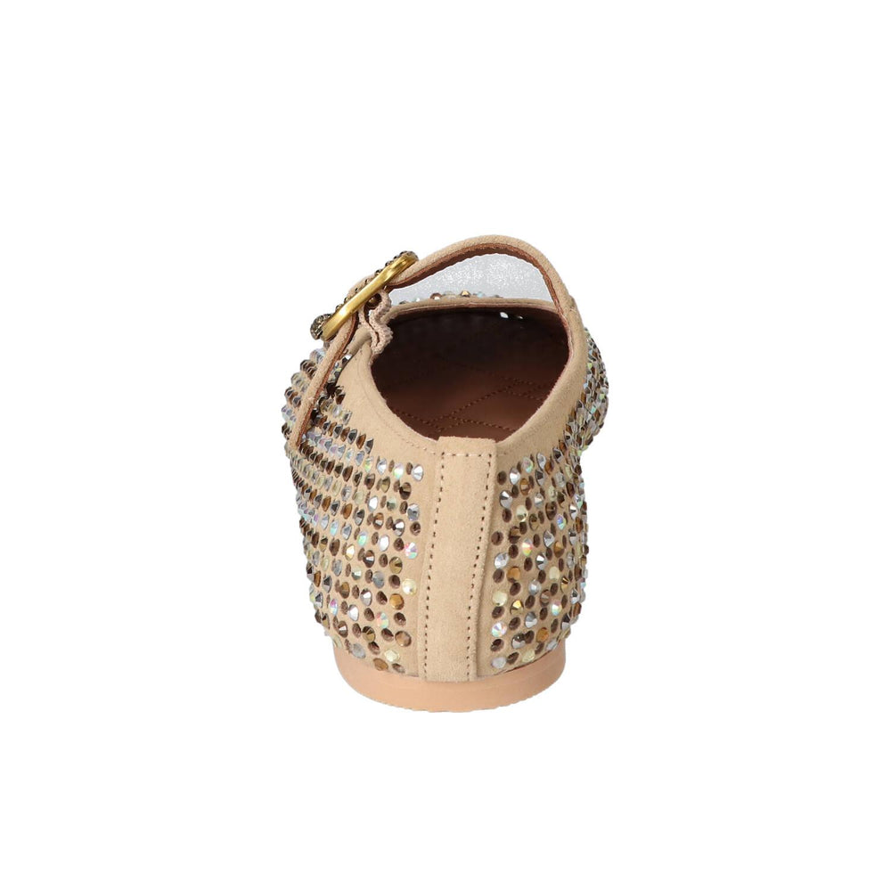 Ballerines, marron foncé