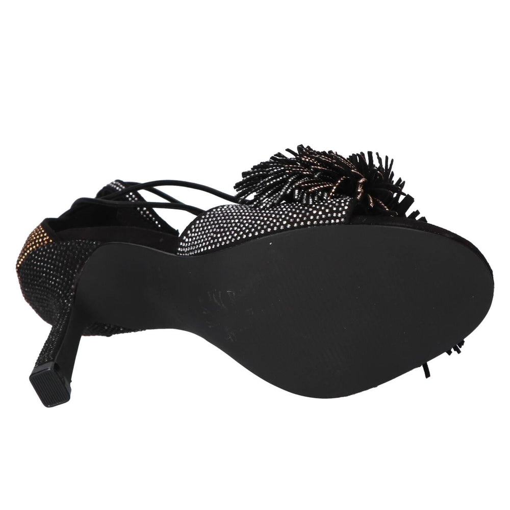 Sandalen, Zwart