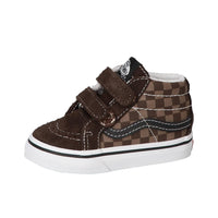 Sneakers Velcro, Donkerbruin