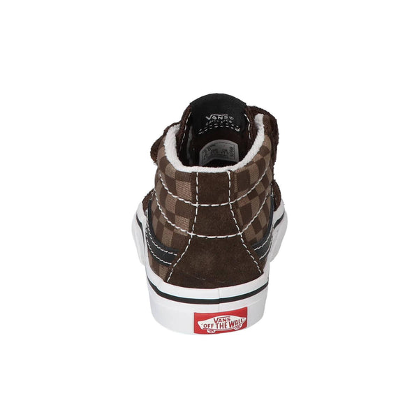 Sneakers Velcro, Donkerbruin