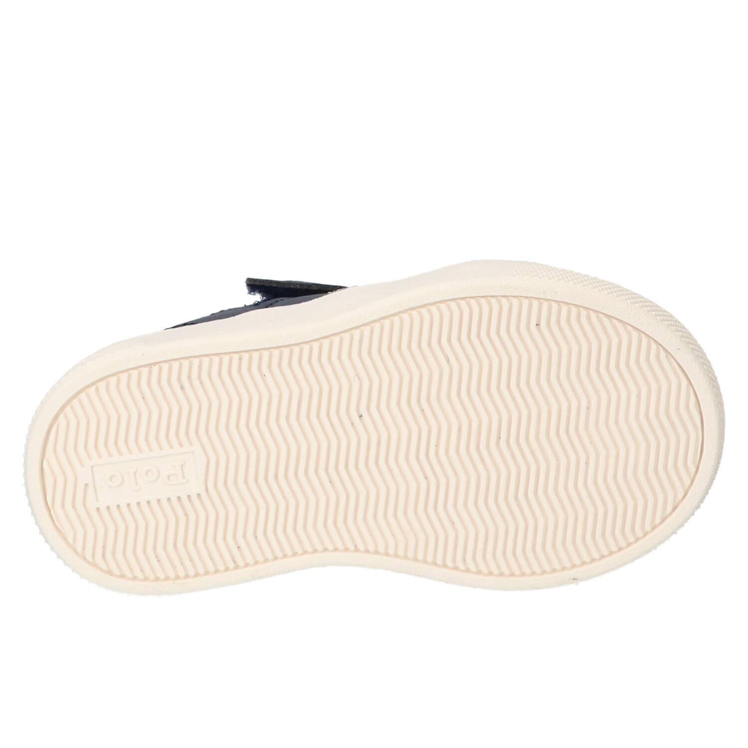 Baskets Velcro, bleu