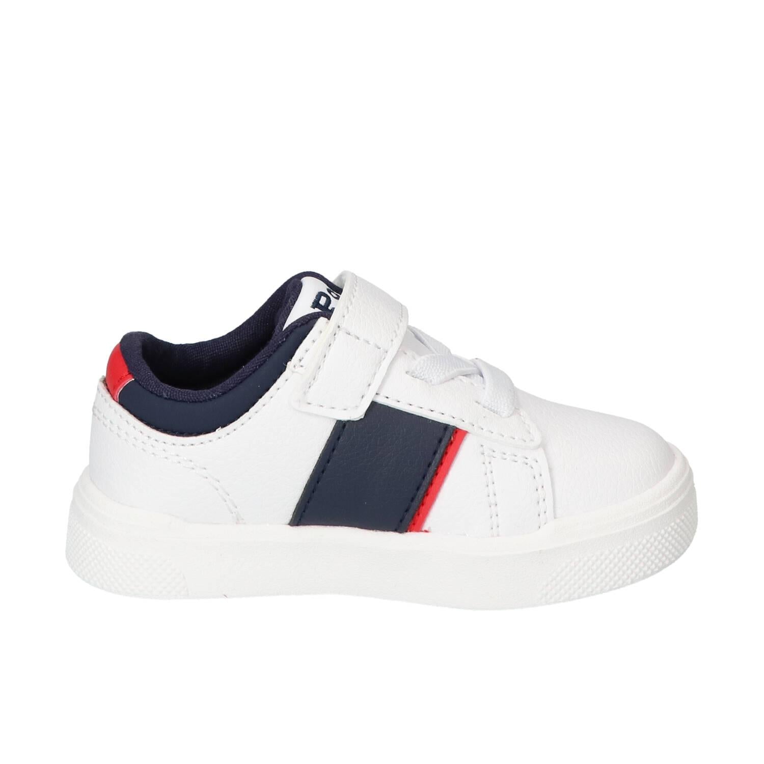 Baskets Velcro, blanc