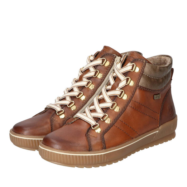 Booties, Cognac