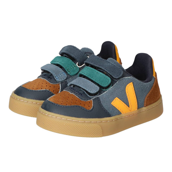 Baskets Velcro, multicolore