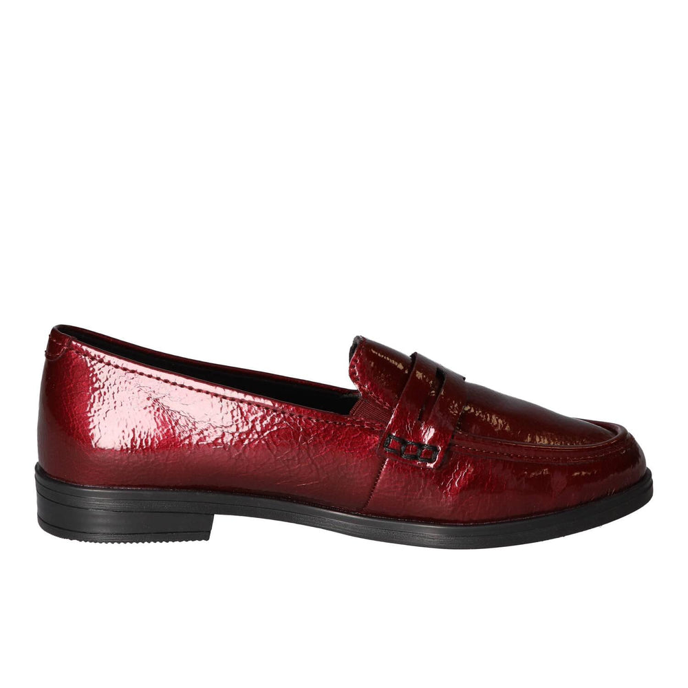 Chaussures à enfiler, Rouge