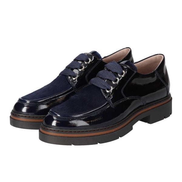 Chaussures à lacets, Bleu