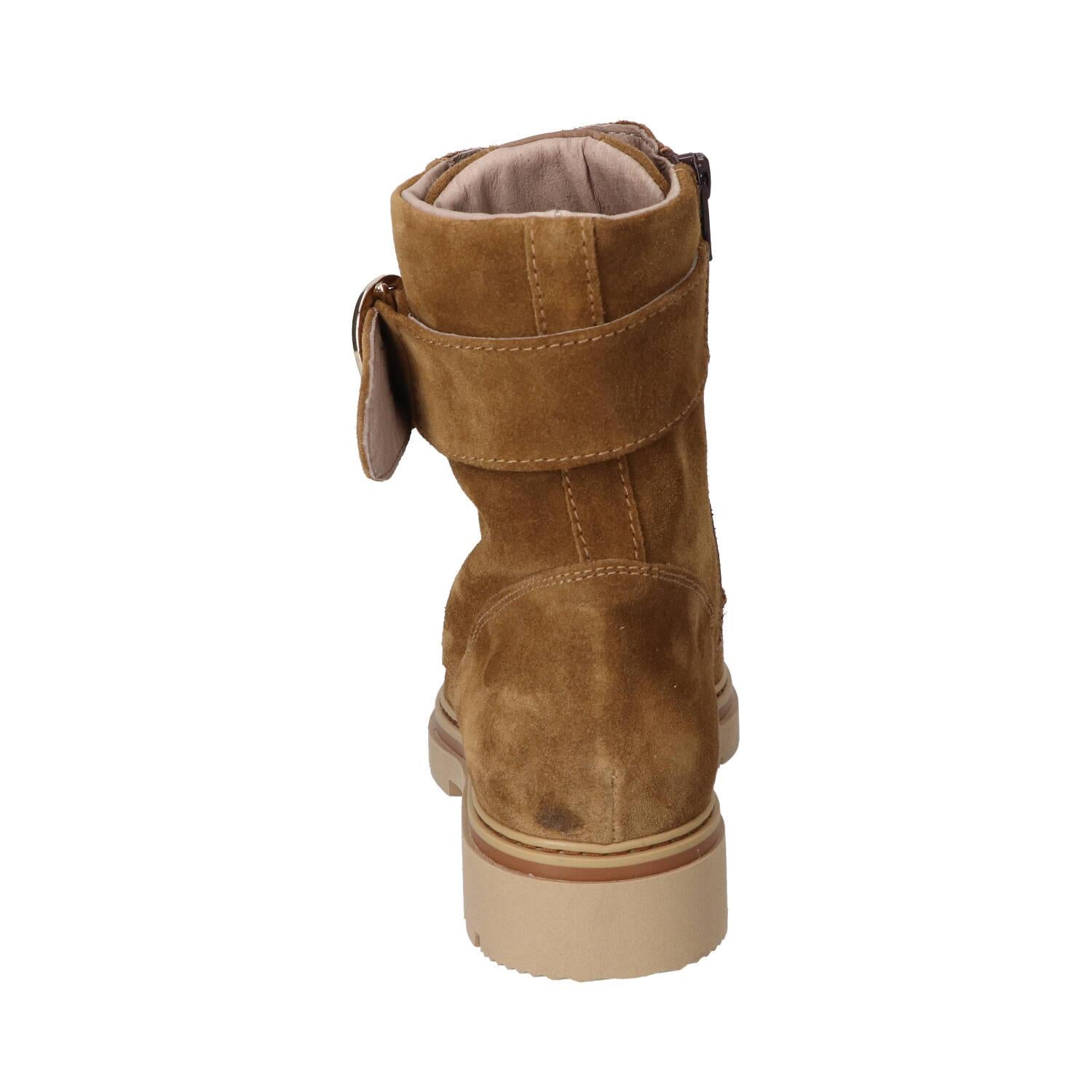 Booties, Cognac