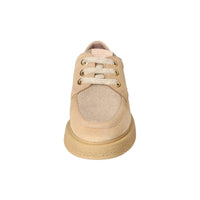 Chaussures à lacets, Beige clair