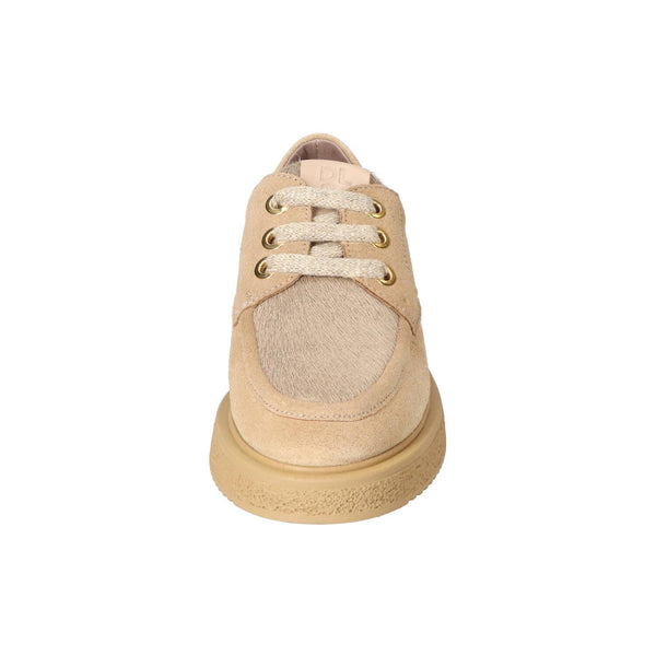 Chaussures à lacets, Beige clair