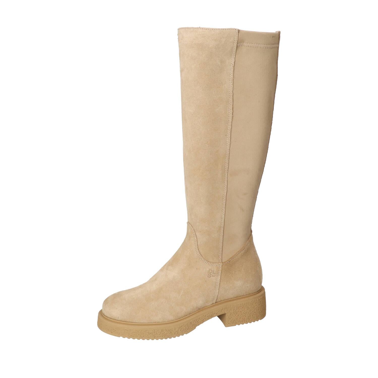 Laarzen, Lichtbeige