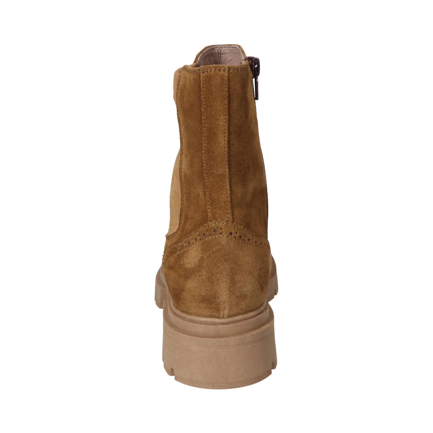Booties, Cognac