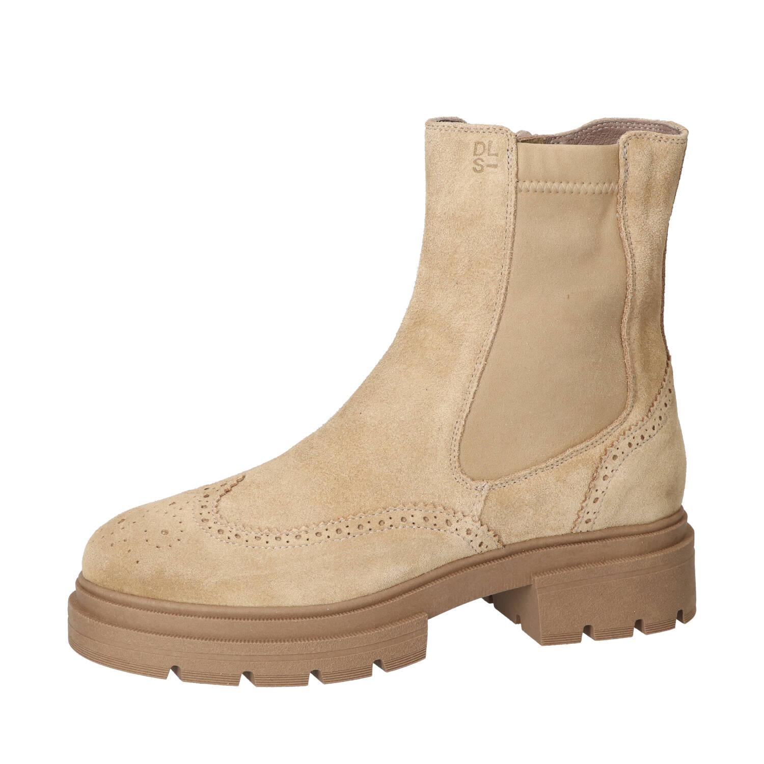Booties, Lichtbeige