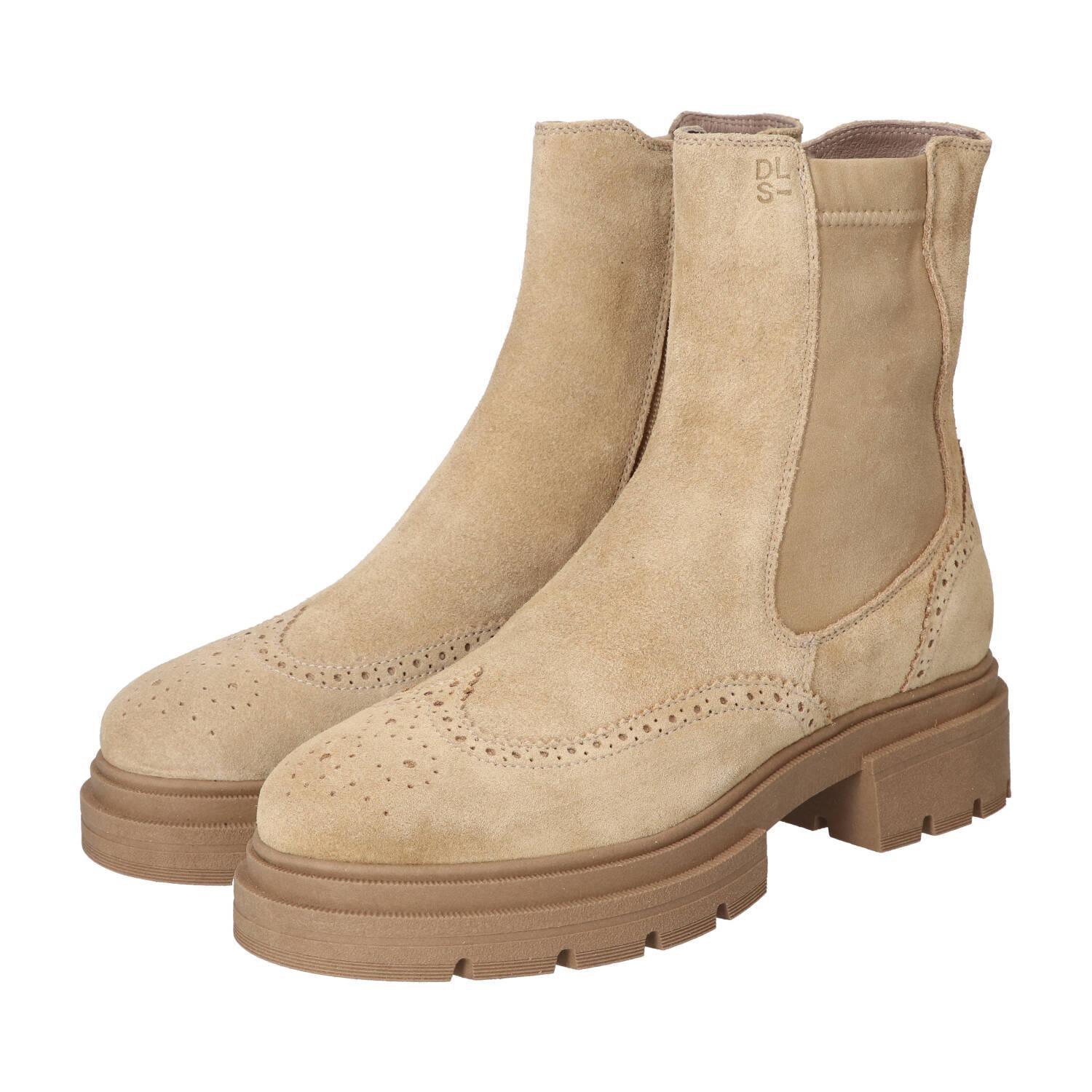 Booties, Lichtbeige
