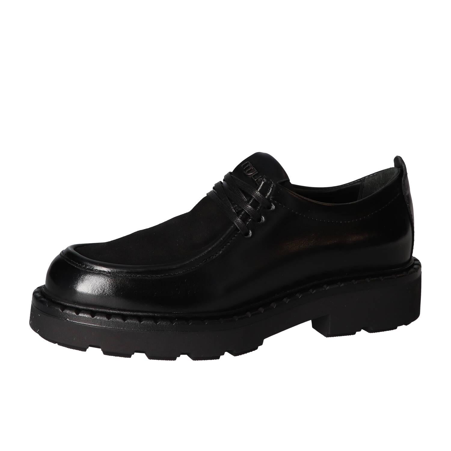 Veterschoenen, Zwart