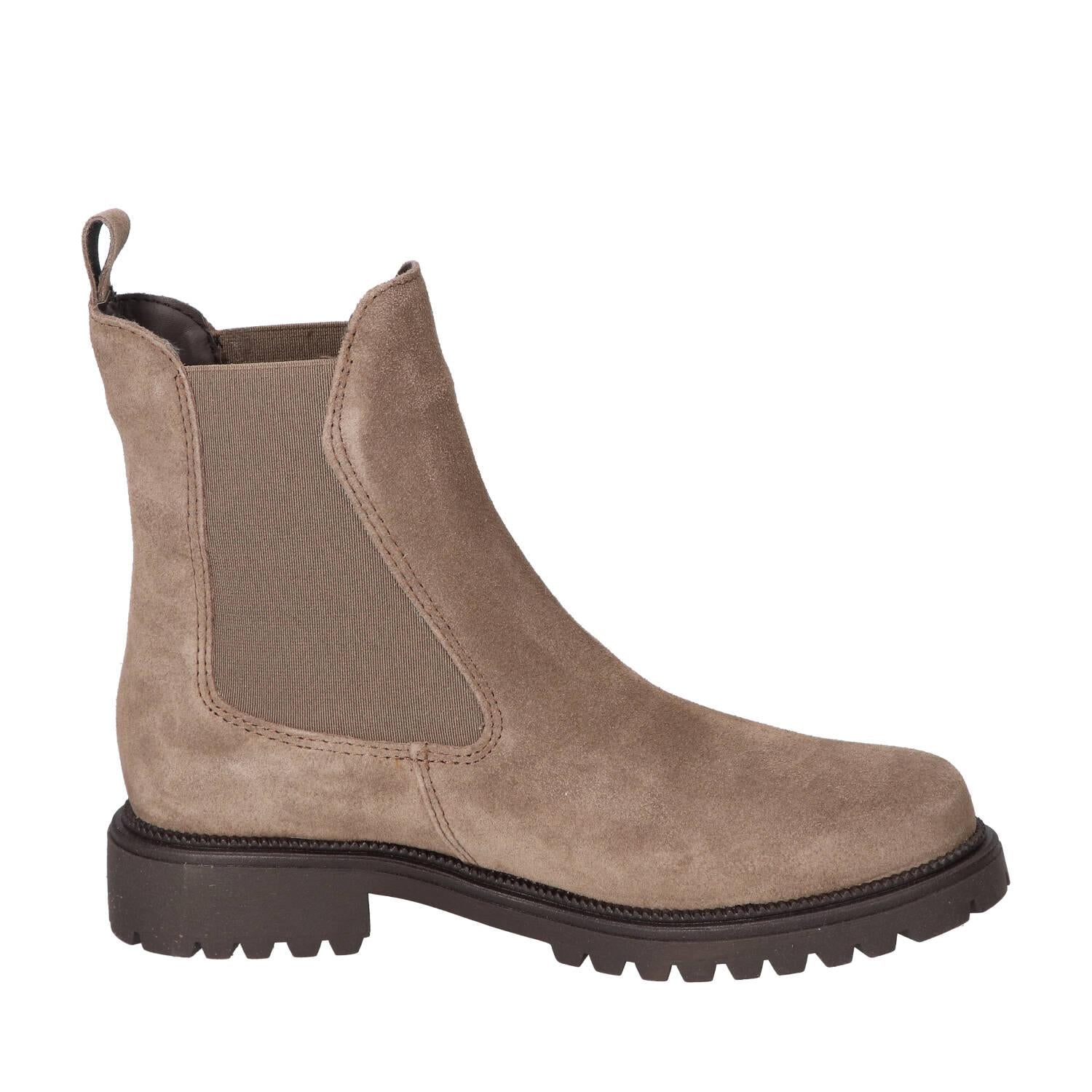 Booties, Taupe