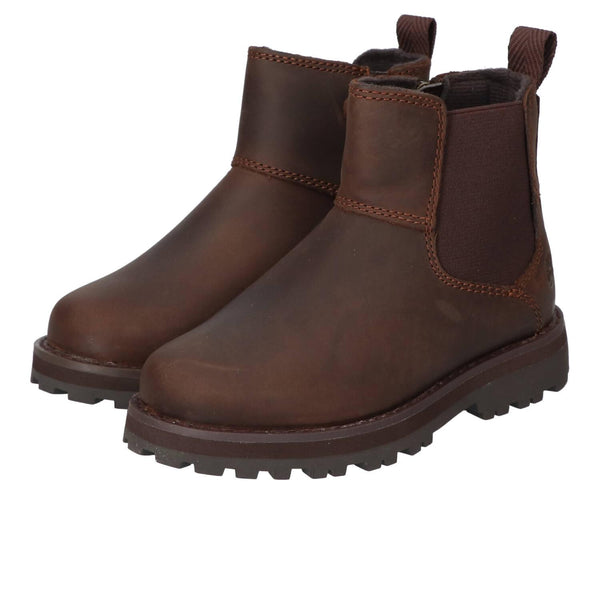 Bottines, marron foncé